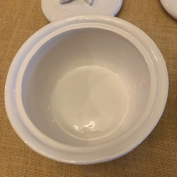 William Sonoma Barbara Eigen 2013 Peapods bowls - Picture 2 of 6